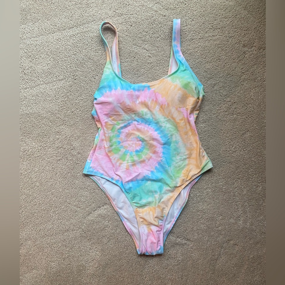Target- Stoney Clover tie dye swim suit, size medium